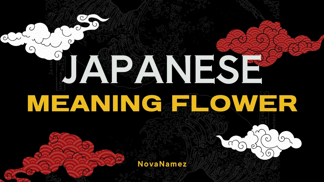 Japanese Names Meaning Flower