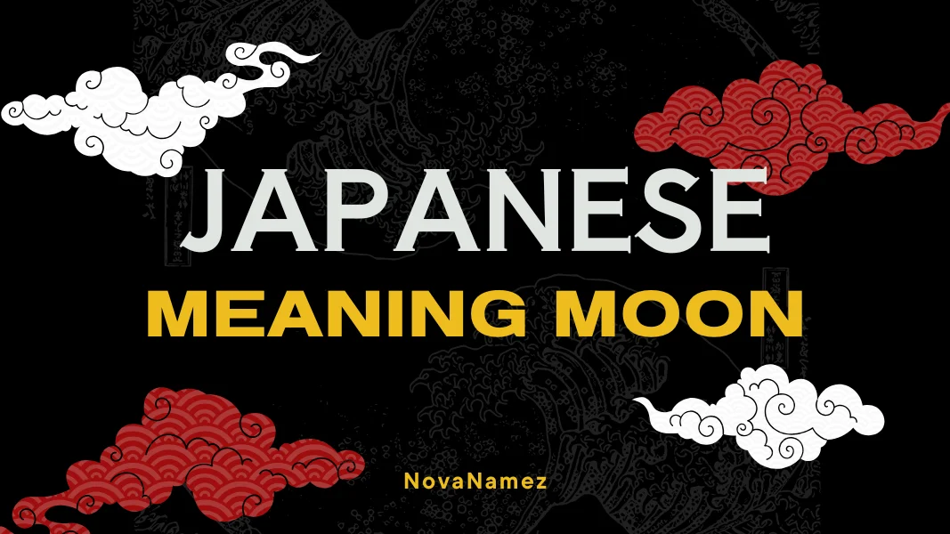 Japanese Names Meaning Moon