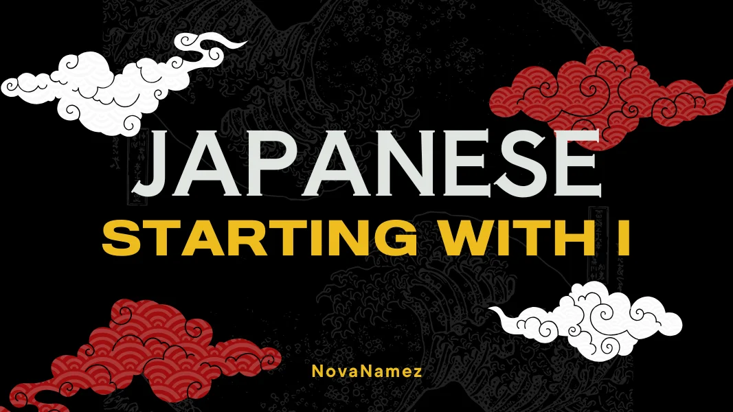 Japanese Names Starting With I