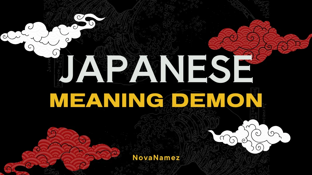 Japanese Names That Mean Demon