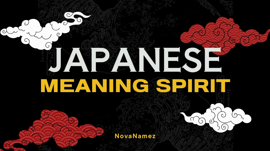 Japanese Names That Mean Spirit