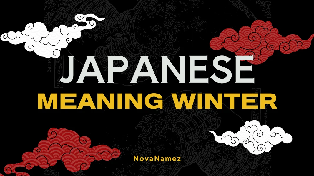 Japanese Names That Mean Winter